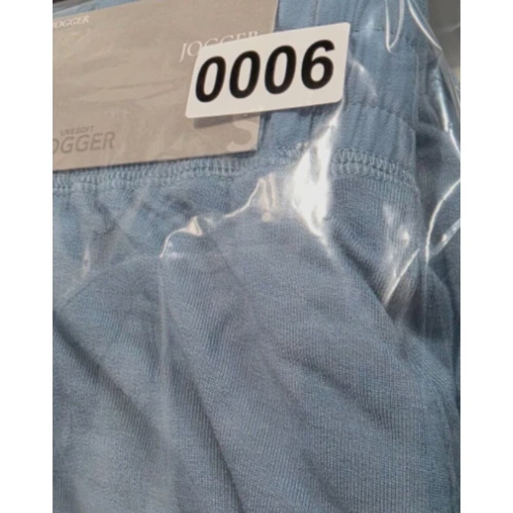 Soft Surroundings Relaxed Ankle Jogger Pants Blue Womens Small Pull On Live Soft - Picture 12 of 12